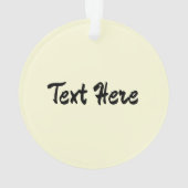 Wilde dieren op de Afrikaanse Savanna Sunset Ornament (achterkant)