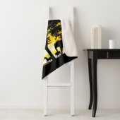 Wilde dieren op de Afrikaanse Savanna Sunset Sherpa Deken (In situ)