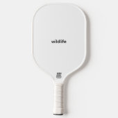 Wilde dieren pickleball paddle (Achterkant)