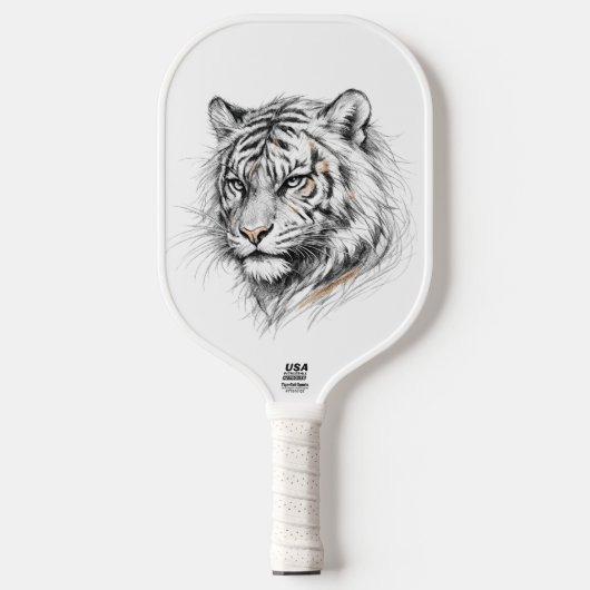Wilde dieren pickleball paddle (Voorkant)