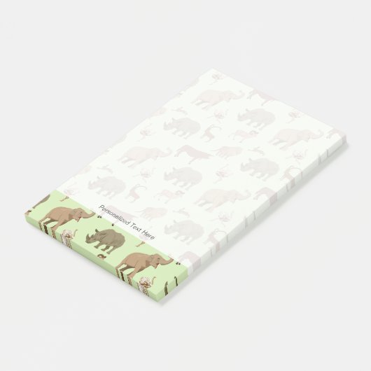 Wilde dieren post-it® notes (Schuin)