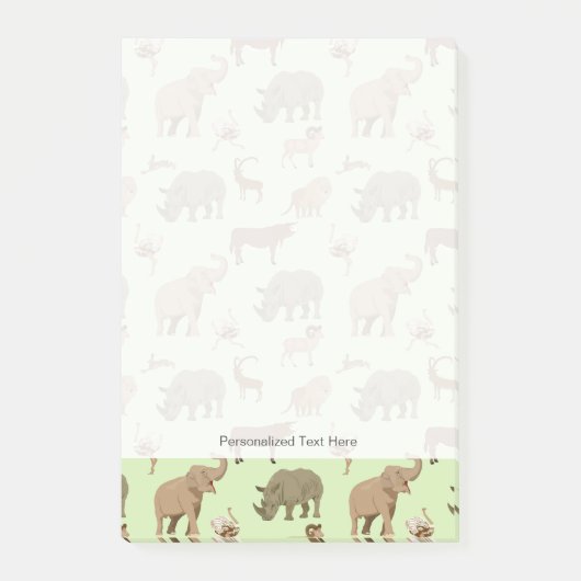 Wilde dieren post-it® notes (Voorkant)