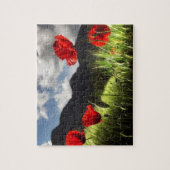 Wilde Dieren Puzzel - Rode Klaprozen (Verticaal)