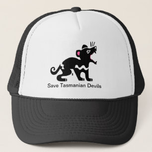 Wilde dieren- Red Tasmaanse duivels -Marsupial -Na Trucker Pet