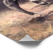  wilde dieren, reuzenanteater van CE Swan Poster (Hoek)