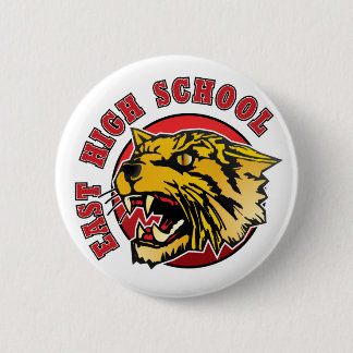 wilde dieren ronde button 5,7 cm