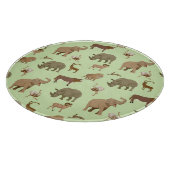 Wilde dieren snijplank (Hoek)