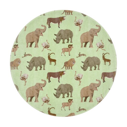 Wilde dieren snijplank (Voorkant)