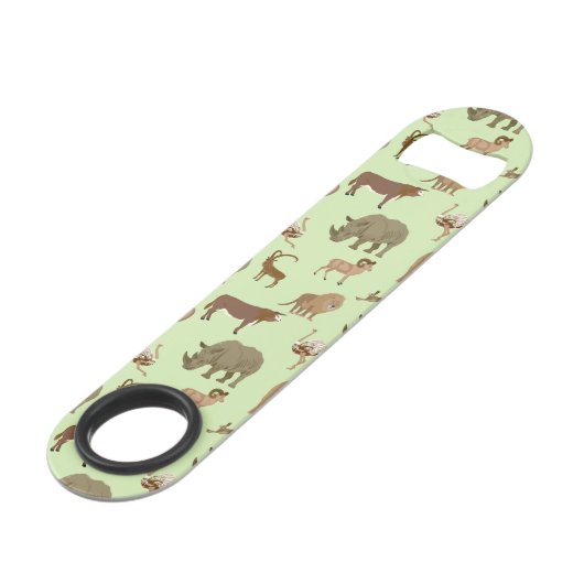 Wilde dieren speed flessenopener (Achterkant Gekanteld)