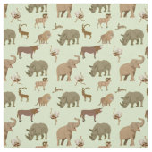 Wilde dieren stof (Swatch)
