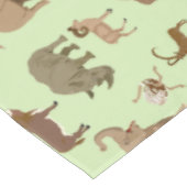 Wilde dieren tafelkleed (Gekanteld)