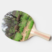 Wilde dieren tafeltennisbatje (Zijkant)