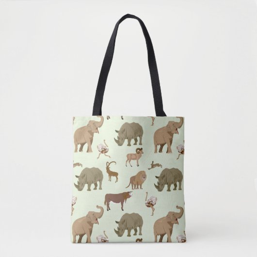 Wilde dieren tote bag (Voorkant)