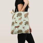 Wilde dieren tote bag (Dichtbij)