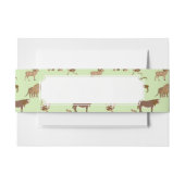 Wilde dieren uitnodigingen wikkel (Voorkant Voorbeeld)