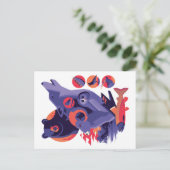 Wilde Dieren V.12 Briefkaart (Staand voorkant)