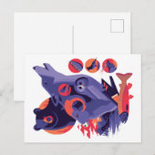 Wilde Dieren V.12 Briefkaart (Voorkant / Achterkant)