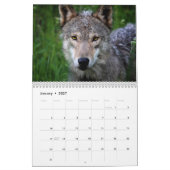 Wilde dieren van de Canadese kalender Prairies (Jan 2027)