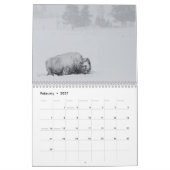 Wilde dieren van geelsteen kalender (Feb 2027)