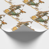 Wilde dieren Verpakkingspapier Cadeaupapier (Hoek)