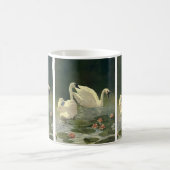  wilde dieren, Victoriaans witte zwanen Koffiemok (Center)