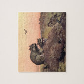 wilde dieren, Vizcachas door Winifred Austen Legpuzzel (Verticaal)