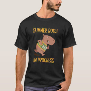 Wilde dieren werken mee in de Gym Summer Body 2 T-shirt