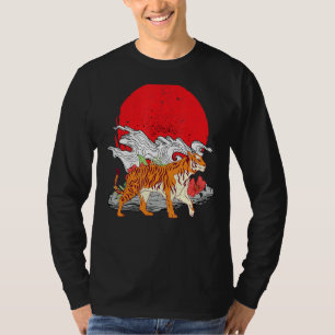 Wilde dieren Wilde katten Oerwoud Predator Asian T T-shirt