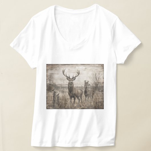 Wilde dieren, Wilde natuur T-shirt (Laagn)
