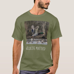 Wilde dieren zijn belangrijk. Heren basic T-shirt