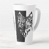 Wilde Dierengidsen 6"Tall Latte Mok (Rechterhoek)