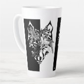 Wilde Dierengidsen 6"Tall Latte Mok (Linkerhoek)