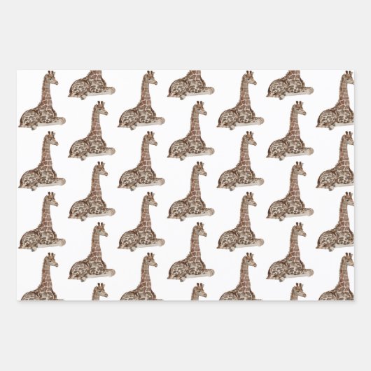 Wilde dierentuin inpakpapier vel (Voorkant 3)