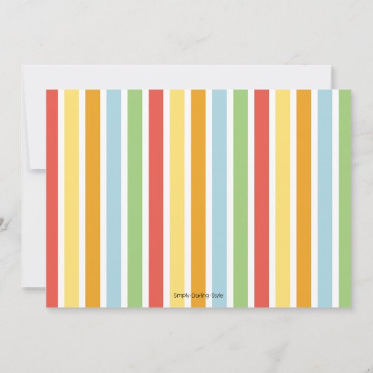 Wilde dierentuin kaart (Achterkant)