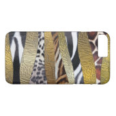 Wilde dierlijke producten en goud Case-Mate iPhone case (Achterkant (Horizontaal))