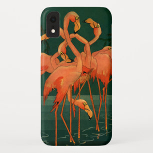  wilde diervogels, tropische roze vlamingos Case-Mate iPhone case