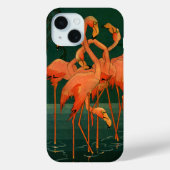  wilde diervogels, tropische roze vlamingos Case-Mate iPhone case (Achterkant)