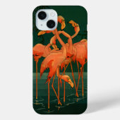 wilde diervogels, tropische roze vlamingos Case-Mate iPhone case (Achterkant)