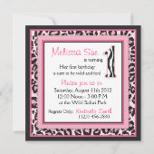 Wilde Ding Birthday Square 1 Kaart (Achterkant)