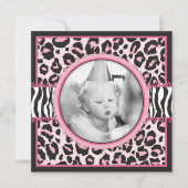 Wilde Ding Birthday Square 1 Kaart (Voorkant)