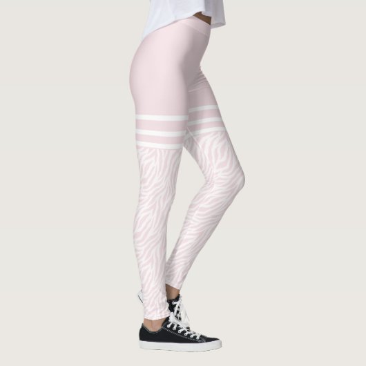 Wilde ding bord roze leggings (Rechts)