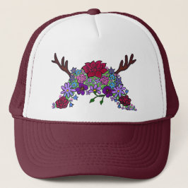 Wilde Ding Wildflower Queen Trucker Hat Pet