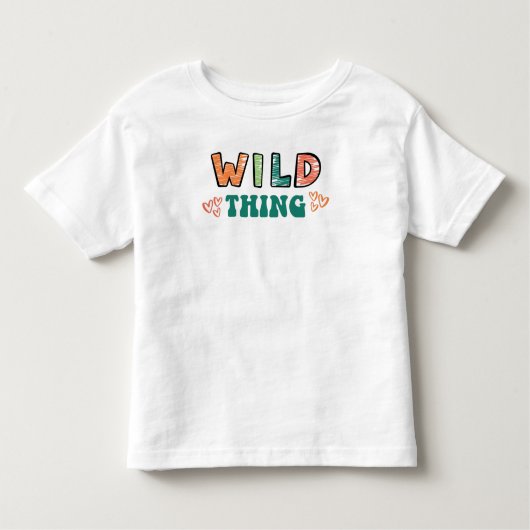 Wilde dingen die je maakt dat mijn hartenpels over kinder shirts (Voorkant)