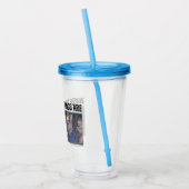 Wilde dingen en Max dansen in het maanlicht Acryl Drinkbeker (Links)