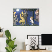 Wilde dingen en Max dansen in het maanlicht Poster (Thuiskantoor)