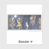Wilde dingen en Max dansen in het maanlicht Sticker (Vel)