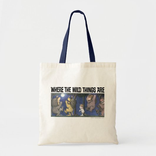 Wilde dingen en Max dansen in het maanlicht Tote Bag (Voorkant)
