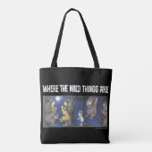Wilde dingen en Max dansen in het maanlicht Tote Bag (Achterkant)