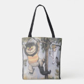 Wilde dingen en Max die van bomen slingeren Tote Bag (Achterkant)