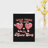 Wilde Dingen Je Maakt Mijn Hart Zingen Grappige Sp Kaart (Gele Bloem)